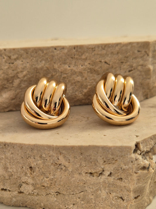 CHRISTINE EARRINGS | GOLD